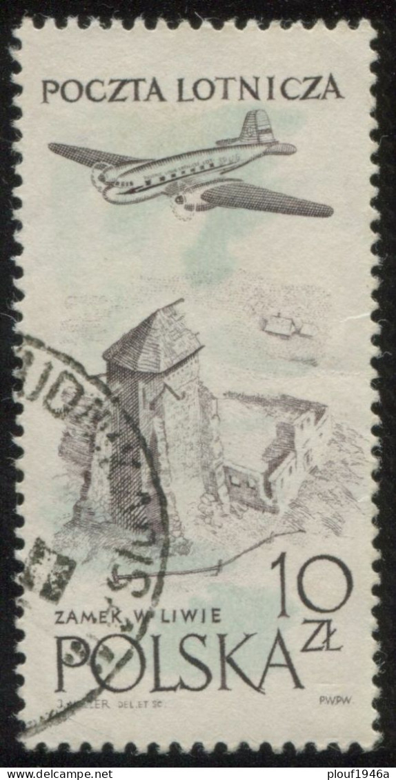 Pays : 390,3 (Pologne : République Populaire)  Yvert Et Tellier N° : Aé   47 (o) - Used Stamps