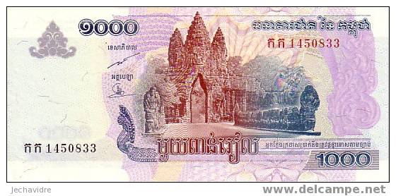 CAMBODGE   1 000 Riels  Emission De 2005    ***** BILLET  NEUF ***** - Cambodge