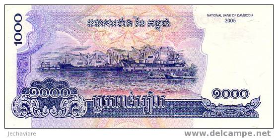 CAMBODGE   1 000 Riels  Emission De 2005    ***** BILLET  NEUF ***** - Cambodge