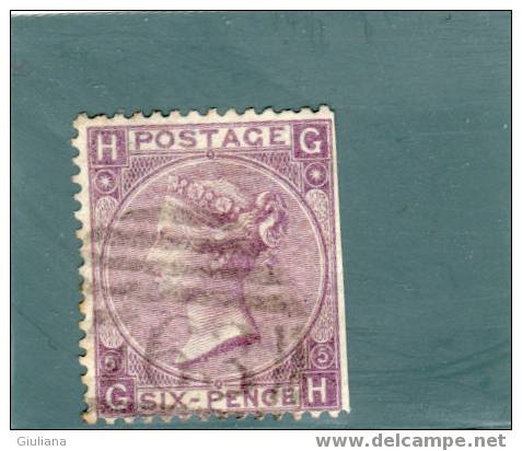 Gran Bretagna - N. 29  Used (UNI) 6p Violetto - Used Stamps