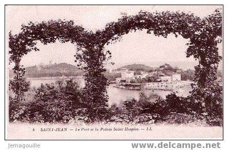 SAINT-JEAN 06 - Le Port Et La Pointe Saint Hospice - 23.8.1931 - Saint-Jean-Cap-Ferrat
