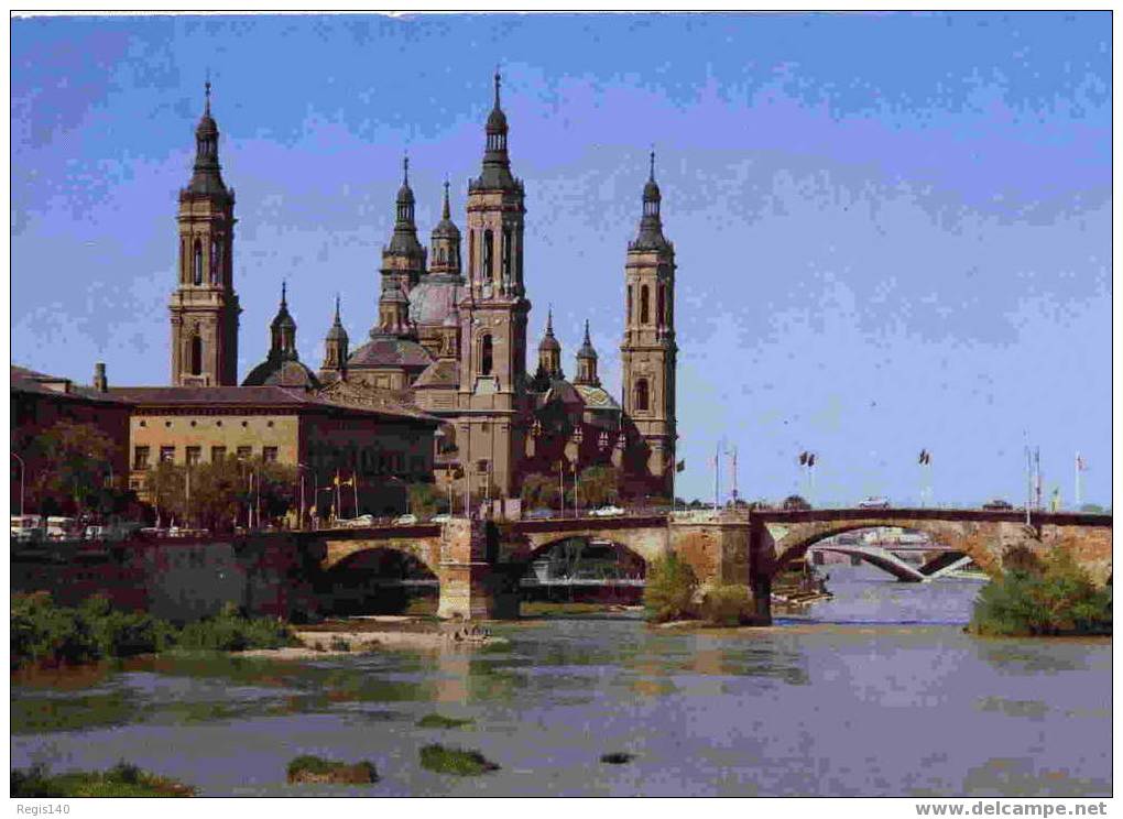 ZARAGOZA Puente De Piedra Y El Pilar - Zaragoza