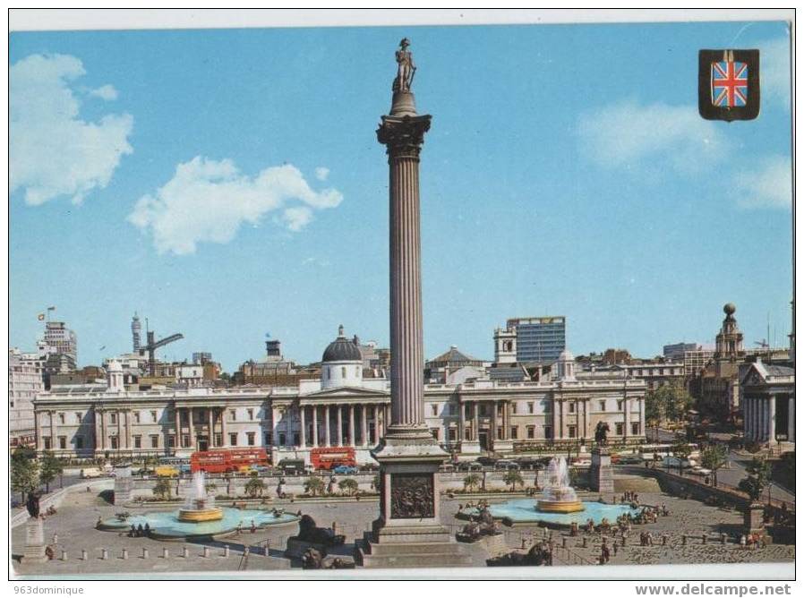 London - Nelson's Column And Trafalgar Square - Trafalgar Square