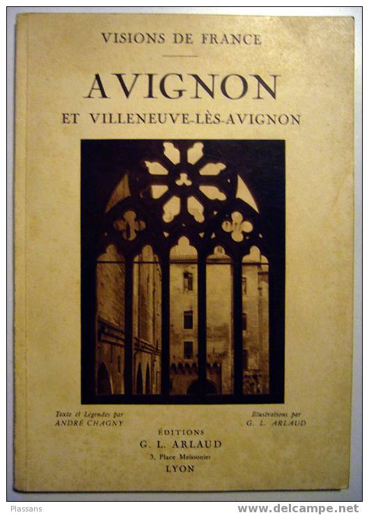 AVIGNON Et VILLENEUVE LÈS AVIGNONS. 1931 - Rhône-Alpes