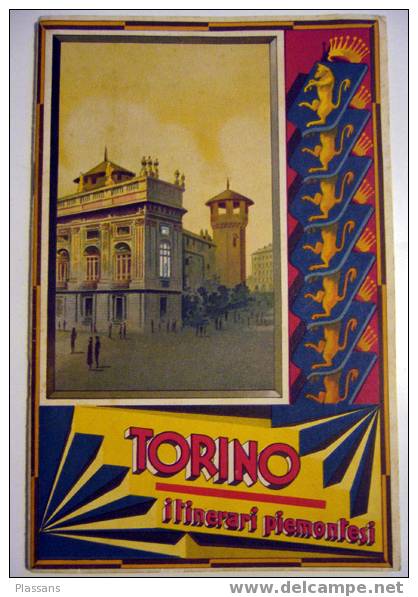 TORINO. Itinerari Piemontesi. Turin . Italia - Turismo, Viaggi