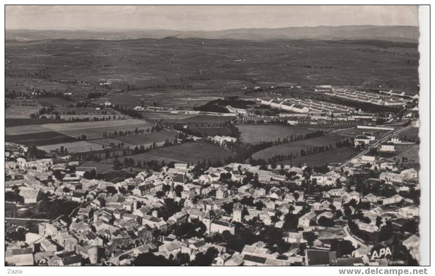 12.013/ LA CAVALERIE ET CAMP DU LARZAC - Vue Prise Par Avion (cpsm) N°1 - La Cavalerie