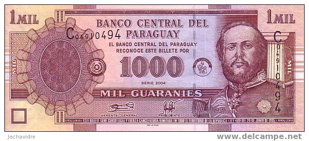 PARAGUAY   1 000 Guaranies   Emission De 2004     ***** BILLET  NEUF ***** - Paraguay