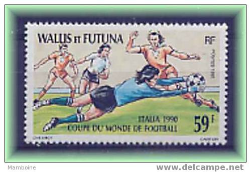 Wallis Et Futuna Coupe Du Monde  Football 1990 Italie - N°396 Neuf Impecc... - Ongebruikt