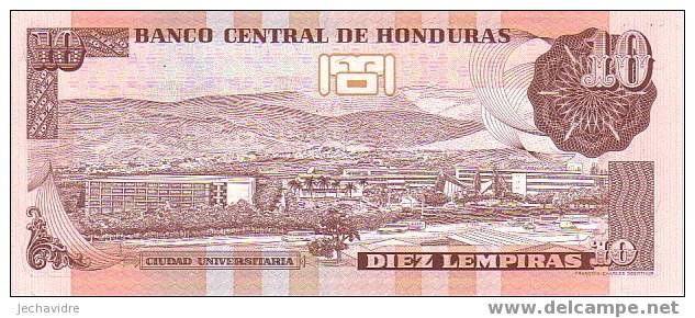 HONDURAS   10 Lempiras   Emission De 2003     ***** BILLET  NEUF ***** - Honduras