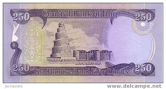 IRAQ   250 Dinars   Emission De 2003   Pick 91     ***** BILLET  NEUF ***** - Iraq