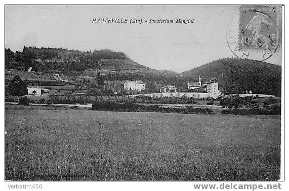 01...HAUTEVILLE......LE SANATORIUM MANGINI - Hauteville-Lompnes