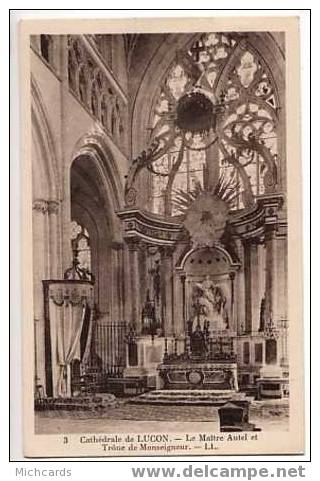 CPA 85 LUCON - Cathedrale - Le Maitre Autel - Lucon