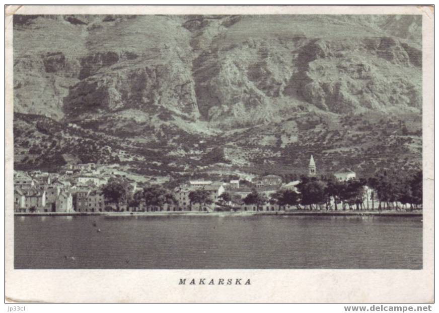 CP De Makarska Du 21/7/1947 - Yougoslavie