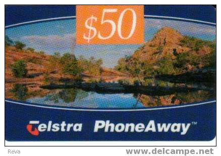 AUSTRALIA PA $50   LANDSCAPE IN NORTHERN TERITORRY  MOUNTAINS & BILLABONG  MINT SPECIAL PRICE !! - Australien