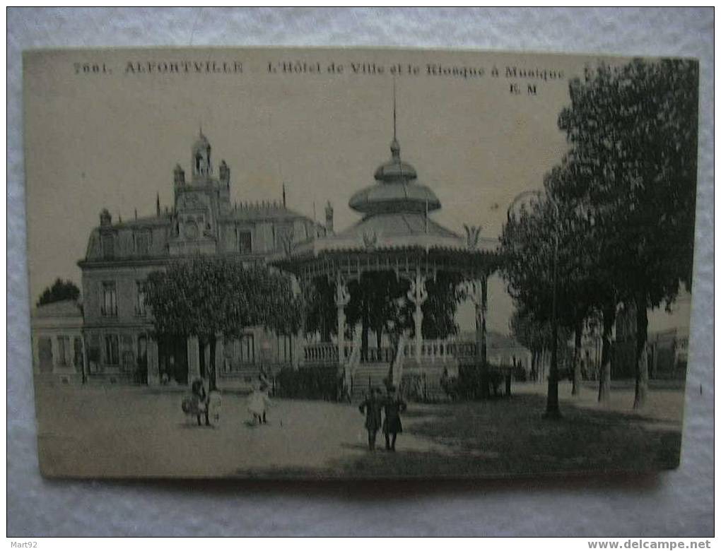 94 ALFORTVILLE KIOSQUE A MUSIQUE - Alfortville