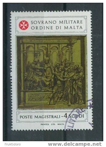 SMOM Sovereign Military Order Of Malta Mi 194 Sculptures - Capture Of St. John - 1981 - Malta (Orde Van)