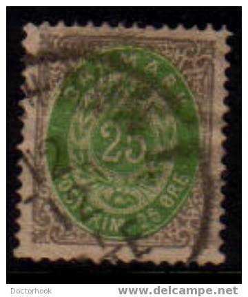 DENMARK   Scott   #  32  F-VF USED - Used Stamps