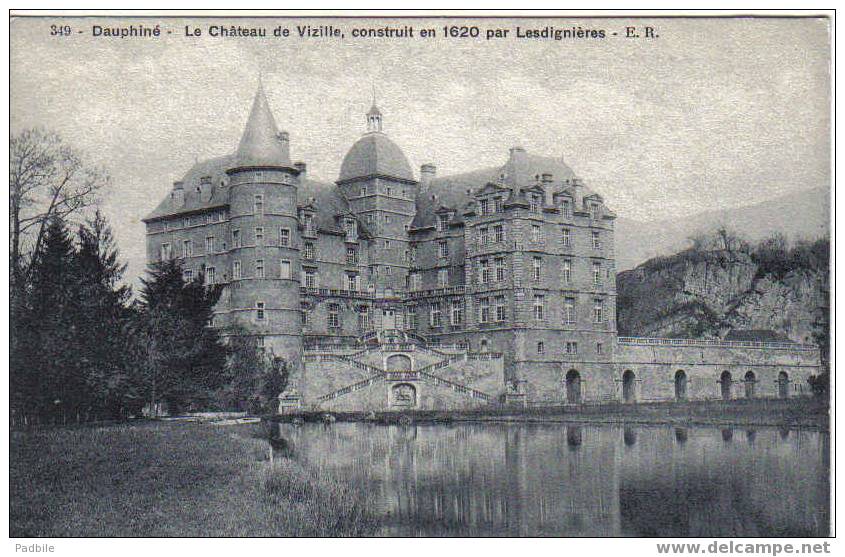 Carte Postale De Vizille - Le Château Construit Par Lesdignières - Vizille