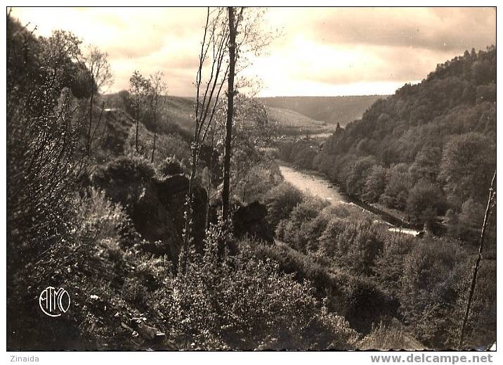 CARTE POSTALE DE LA VALLEE DE LA SEMOY - MONTHERME - VUE SUR LA SEMOY - Montherme