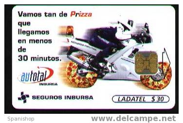 Mexico Moto And Pizza Wheels. - Food