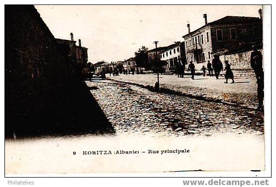 Koritza   Rue Principale - Albanien