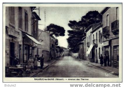 Balaruc Les Bains  Avenue Des Thermes - Bedarieux