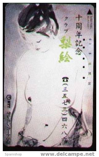 Japan Lady Paint Nude - Kultur