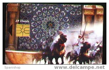 Morrocco Exhibition On Horses. Military?? - Armada