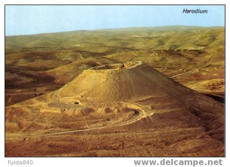 CPSM. HERODIUM. Ruine De La Forteresse Dans Le Désert De Judée Au Sud De Bethlehem.(n°3207) - Palestine