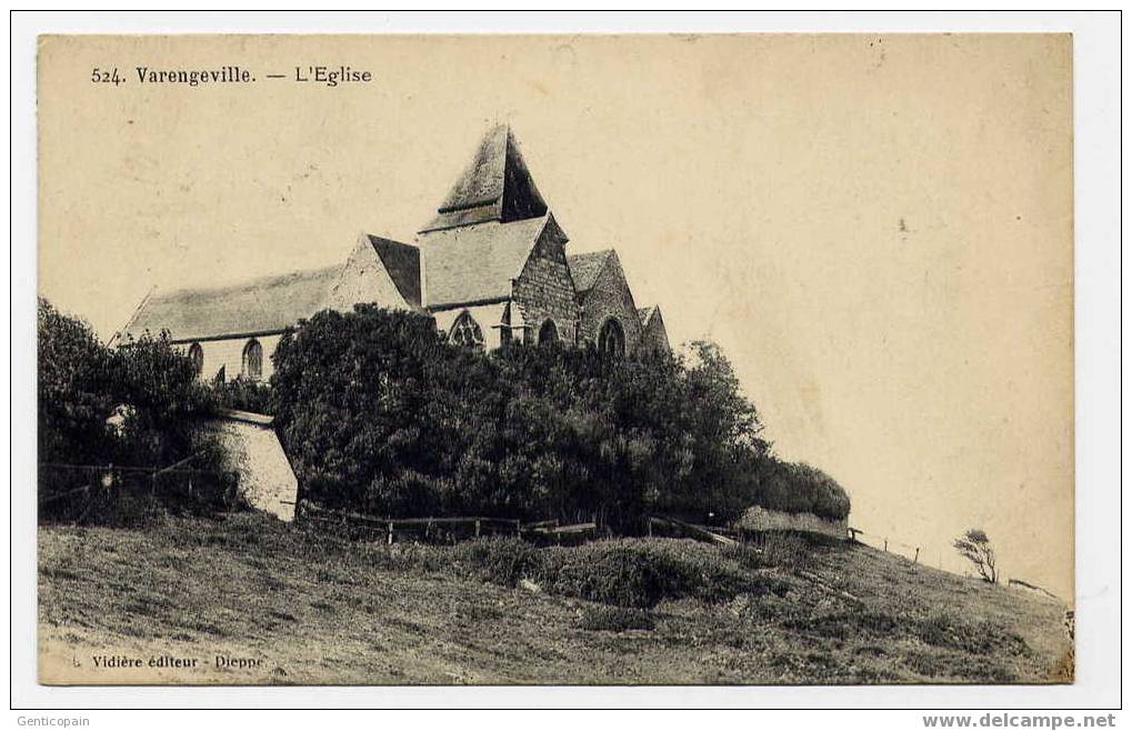 H107 - VARENGEVILLE - L'église (1927) - Varengeville Sur Mer