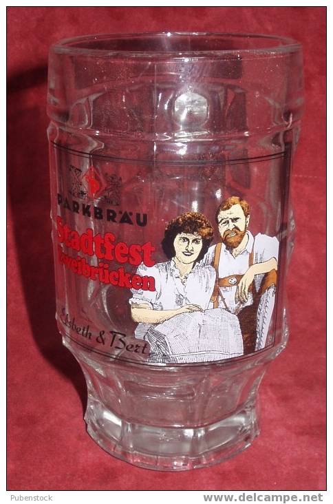 Chope à Bière "PARKBRAU" Modèle 2 - Verres