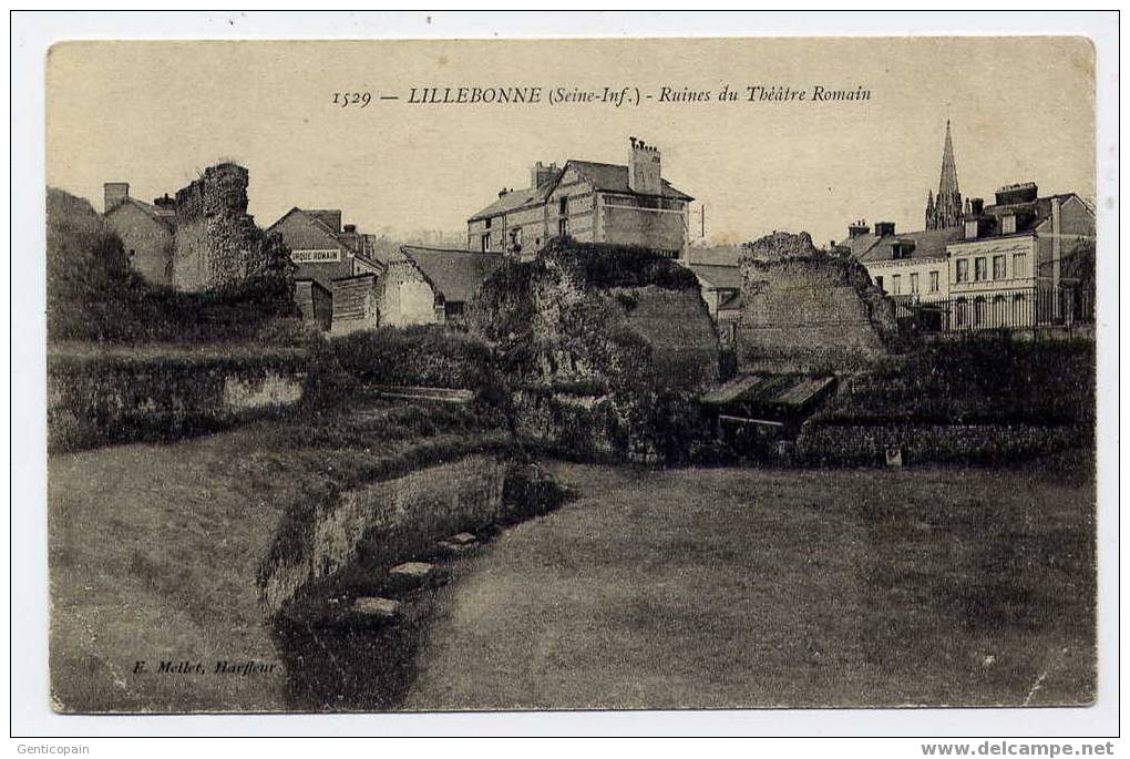 H107 - LILLEBONNE - Ruines Du Théâtre Romain - Lillebonne