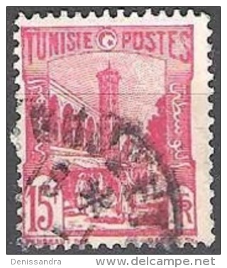 Tunisie 1945 Michel 312 O Cote (2005) 0.80 Euro Tunis Mosquée De La Place Halfaouine Cachet Rond - Oblitérés