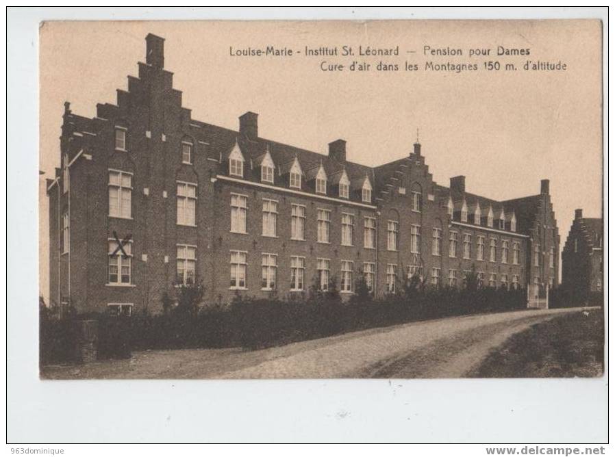 Ronse - Renaix - Louise-Marie - Institut St-Léonard - Pension Pour Dames - Cure D'Air Dans Les Montagnes - Gelopen  1929 - Ronse