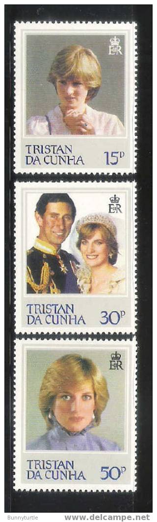 Tristan Da Cunha 1982 Princess Diana Omnibus MNH - Tristan Da Cunha