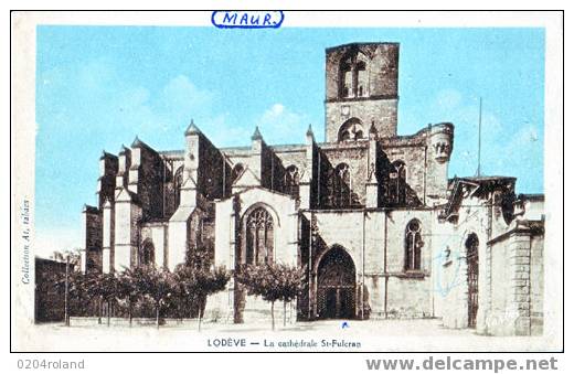 Lodève - La Cathédrale St Fulcran - Lodeve