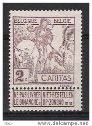 Belgie OCB 85 (*) - 1910-1911 Caritas