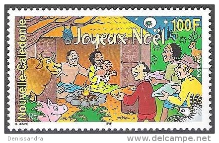 Nouvelle Caledonie 2004 Michel 1351 Neuf ** Cote (2005) 2.40 € Noël Nativité Néo-calédonienne - Unused Stamps