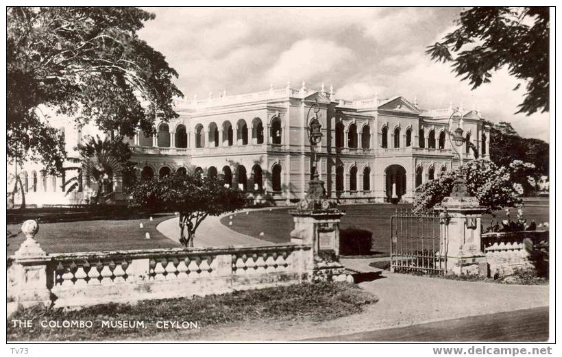 Cpa 851 - CEYLON - The Colombo Museum - Sri Lanka (Ceylon)