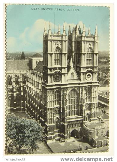 D 3071 - Westminster Abbey, London -  CAk - Westminster Abbey