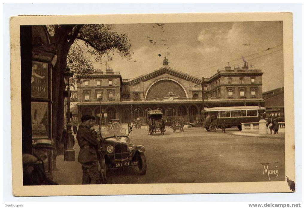 H108 - PARIS 10è - La Gare De L'EST (1929) - Distretto: 10