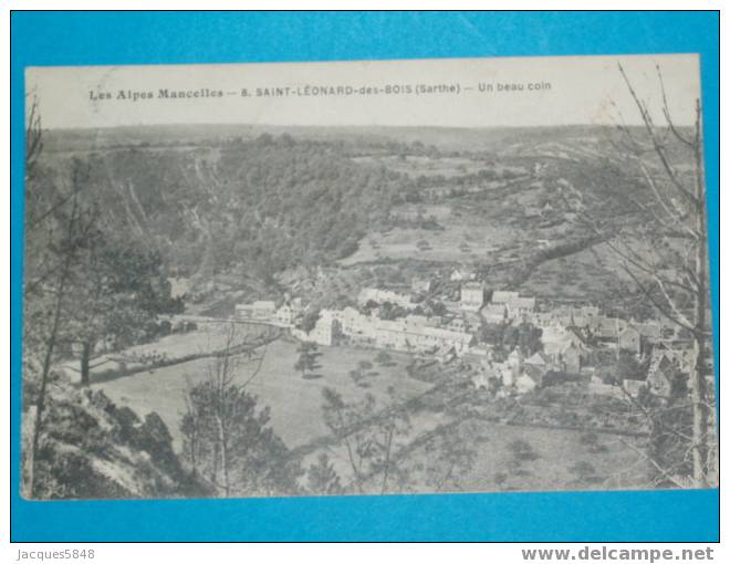 72) St-léonard Des Bois - Un Beau Coin -  Tres Belle Carte - Saint Leonard Des Bois