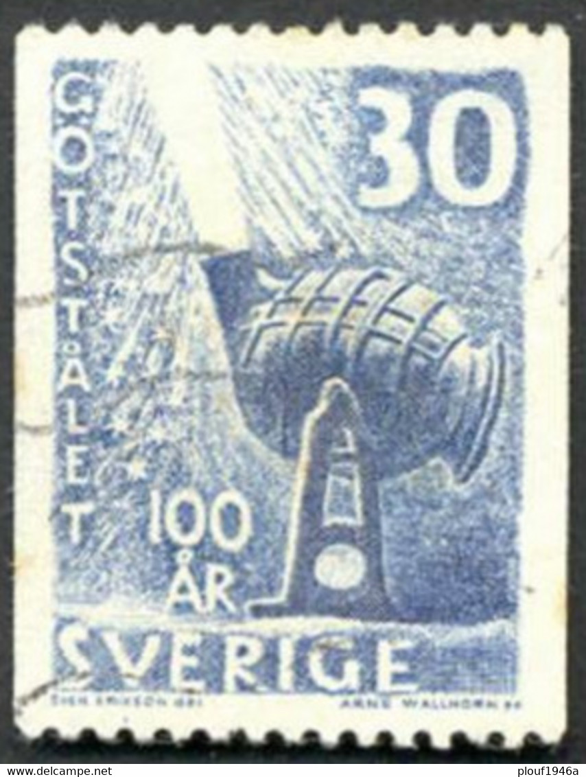 Pays : 452,04 (Suède : Gustave VI Adolphe)  Yvert Et Tellier N° :  432 (o) - Oblitérés