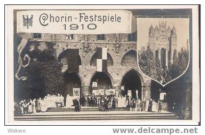 Bra004 / Chorin – Sonderfotokarte Zu Den Festspielen 1910, Neu - Britz-Chorin