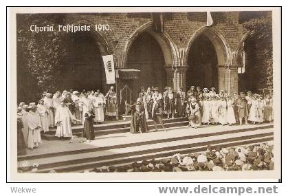 Bra022 / Chorin 1910 – Fotokarte Von Der Festspielaufführung, Ungebraucht - Chorin