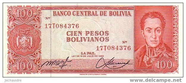 BOLIVIE   100 Pesos Bolivianos   Non Daté   Pick 164c     ***** BILLET  NEUF ***** - Bolivië