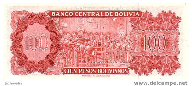 BOLIVIE   100 Pesos Bolivianos   Non Daté   Pick 164c     ***** BILLET  NEUF ***** - Bolivië
