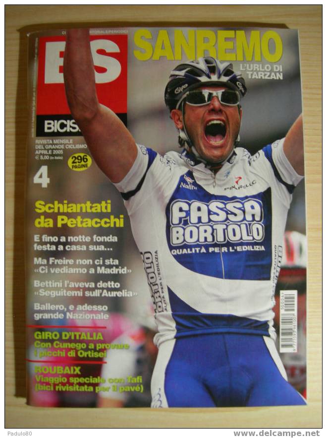 BS Bicisport 2005 N° 4 Aprile (Petacchi Sanremo) - Deportes