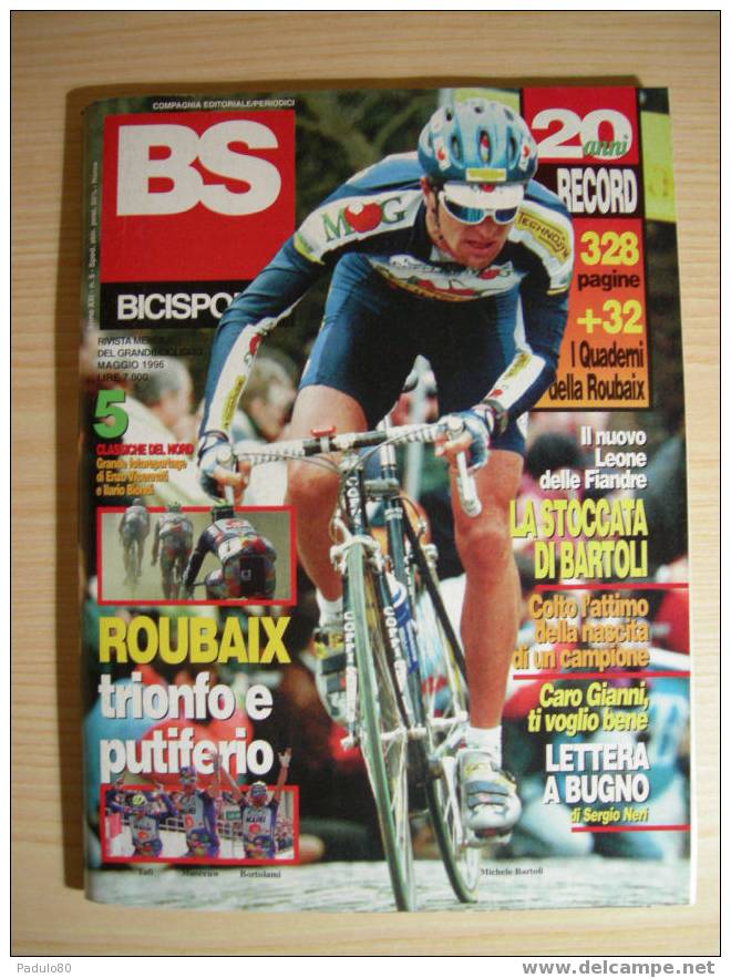 BS Bicisport 1996 N° 5 Maggio (Bartoli-Museew-Roubaix) - Sport