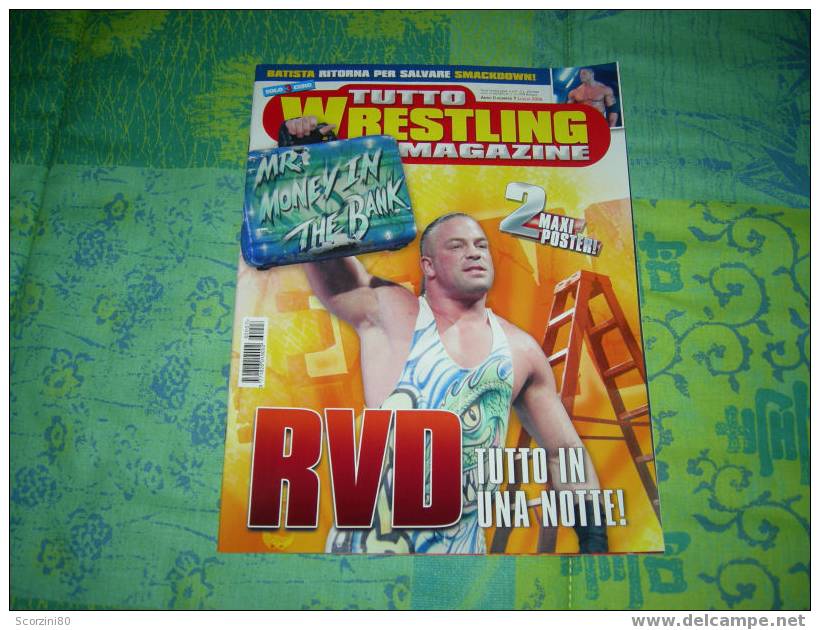 Tutto Wrestling Magazine N°14 (7-2006) Rob Van Dam - Deportes